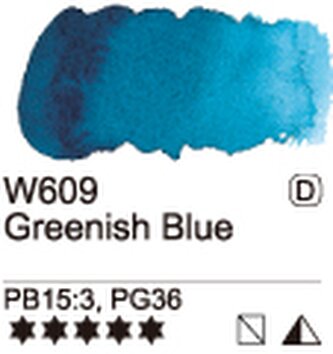 Akvarelová barva Mijello 15ml – 609 Greenish Blue