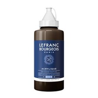 Akrylová barva Lefranc 750ml – 426 Raw Umber