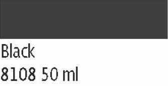 Barva na hedvábí Javana 50ml – 08 Black
