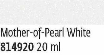 Kontura na hedvábí Javana 20ml – 4920 Perly White