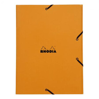 Chlopňové desky Rhodia 24x32cm Orange