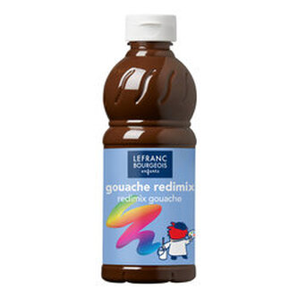 Temperová barva Lefranc Redimix 500ml – 016 Burnt Umber