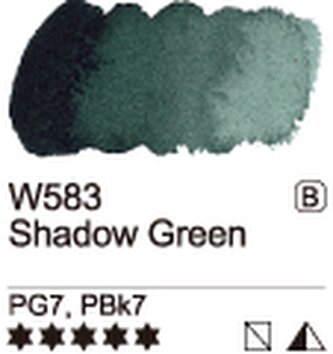 Akvarelová barva Mijello 15ml – 583 Shadow Green