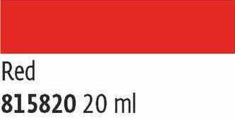 Kontura na hedvábí Javana 20ml – 5820 Red