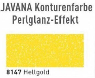 Kontura na hedvábí Javana 20ml – 4720 Light Gold