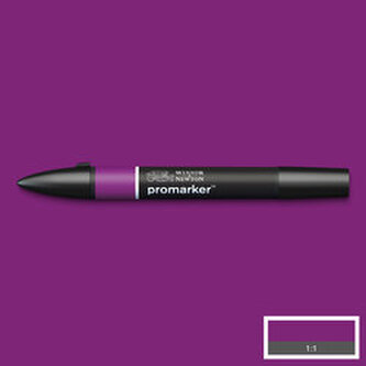 Oboustranný popisovač WN Promarker – Plum (V735)