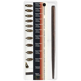 Kaligrafická sada Manuscript Round Hand Set
