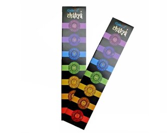 Indické vonné tyčinky Goloka Black Chakra 15 g