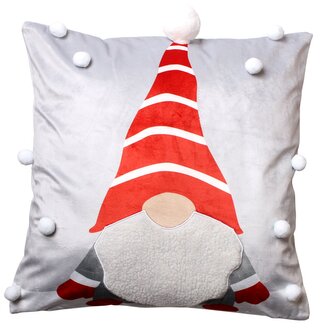 Vánoční polštář s 3D aplikací SNOWBALL 45x45 cm MyBestHome