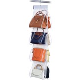 Závěsný organizér na kabelky - 8 kapes
