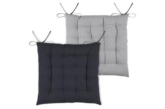 Podsedák na židli DUO COLOR antracitová/světle šedá 40x40 cm France