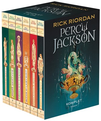 PERCY JACKSON - komplet - box PERCY JACKSON - komplet - box