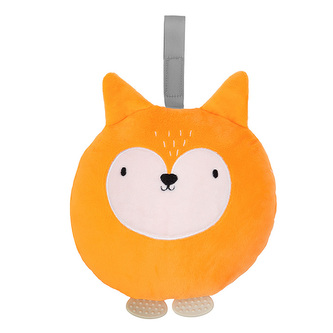 MoMi - LULU uspávačik so zvukom a svetlom - oranžová líška