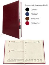 Kalendarz 2025 A4 Książkowy A4 Dzienny MIX