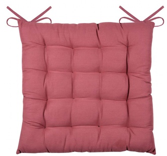 Podsedák na židli OXFORD červená 38x38 cm France