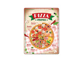 Nekupto Plechová cedule Pizza menu BU30042