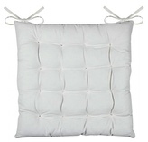 Podsedák na židli OXFORD bílá 38x38 cm France