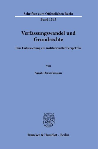 Verfassungswandel und Grundrechte