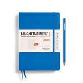 Leuchtturm1917 Weekly Planner & Notebook Medium (A5) 2025 Sky