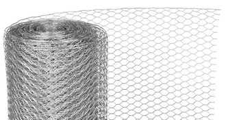 Pletivo králičí HEX 20mm Zn 10x0,5m