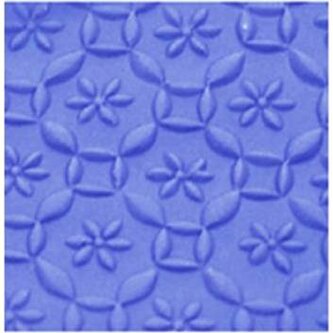 Otiskovací váleček reliéfní 32cm květiny - Cakesicq