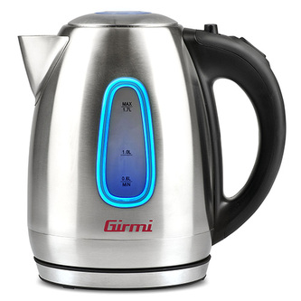 Rychlovarná konvice Girmi, BL30, kapacita 1,7 L, automatické vypnutí, tělo z nerezové oceli, 1850-2200 W
