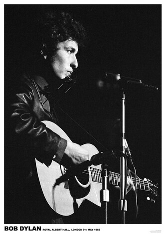 Plakát, Obraz - Bob Dylan - Royal Albert Hall, 59.4 × 84.1 cm