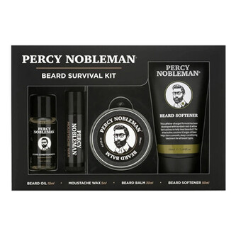 Percy Nobleman Kosmetická sada péče o vousy Beard Survival Kit man