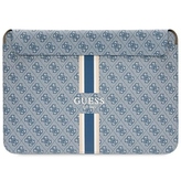 Pokrowiec Guess 4G Printed Stripes na laptopa 14" - niebieski