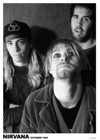 Plakát, Obraz - Nirvana - October 1990, 59.4 × 84.1 cm