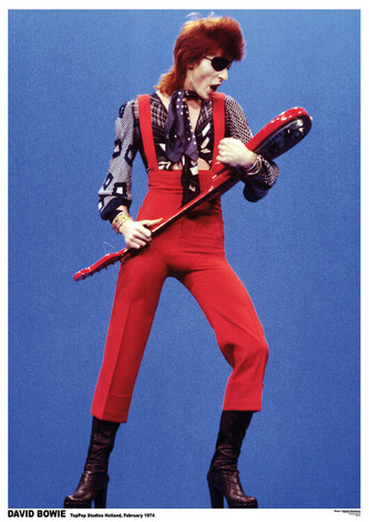 Plakát, Obraz - David Bowie - Top Studios, 59.4 × 84.1 cm