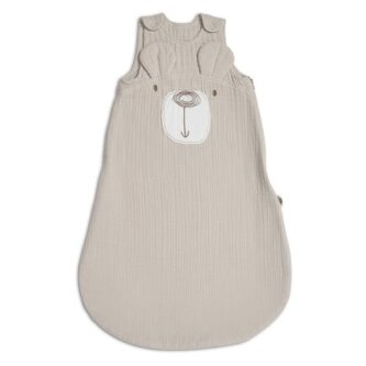 FUNNABABY Mušelínový spací pytel Sand Beige 90 cm