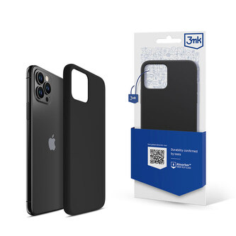 Etui 3mk Silicone Case na iPhone 11 Pro - czarne