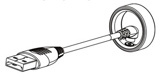 Nabíjecí magnetický adaptér pro chytrý prsten ALIGATOR Ring