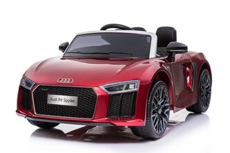 Elektrické autíčko Baby Mix Audi R8 Spyder MAXI lakované červené Elektrické autíčko Baby Mix Audi R8 Spyder MAXI lakované červené