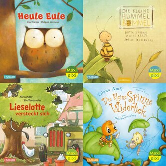 Maxi-Pixi-4er-Set 115: Meine liebsten Bilderbücher (4x1 Exemplar) Maxi-Pixi-4er-Set 115: Meine liebsten Bilderbücher (4x1 Exemplar)