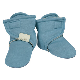 Capáčky barefoot Warmkeeper ZOE Teal; Barva: modrá; Velikost: 1 - délka stélky: 11 cm