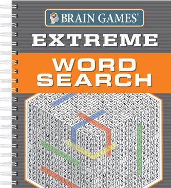 Brain Games - Extreme Word Search (256 Pages)