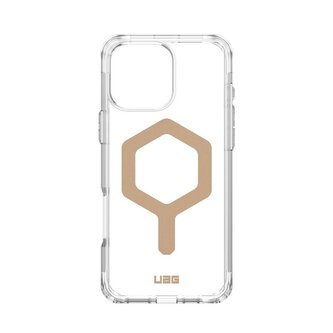 UAG Plyo Magsafe, Ice/Gold - iPhone 16 Pro Max