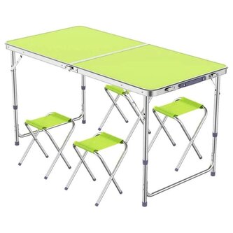 Velký skládací kempingový set pro 4 osoby