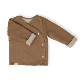 Dětská bunda WRAP Warmkeeper ZOE Brown; Barva: hnědá; Velikost: 86