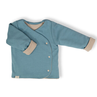 Dětská bunda WRAP Warmkeeper ZOE Teal; Barva: modrá; Velikost: 68