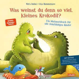 Was weinst du denn so viel, kleines Krokodil
