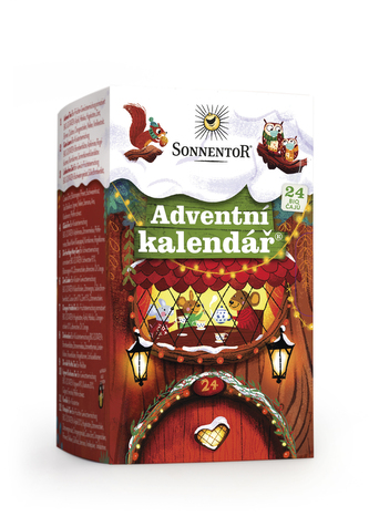 SONNENTOR Adventní kalendář® bio 38,9 g, porc. dvoukomorový