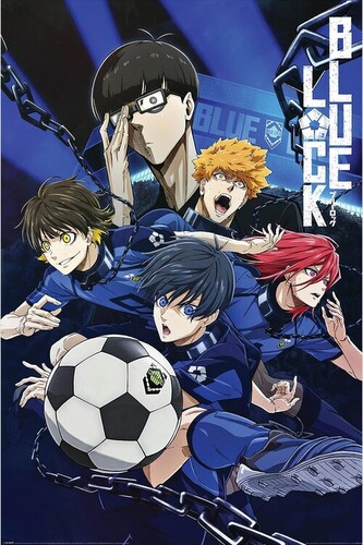 Plakát, Obraz - Blue Lock, 61 × 91.5 cm