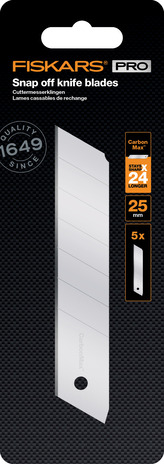Břity CarbonMax™ pro odlamovací nůž 25 mm 5 ks - 1027233 - Fiskars