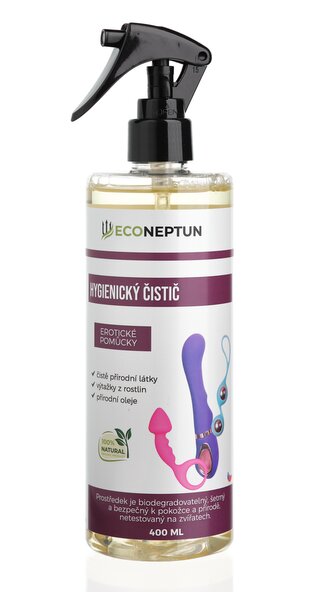 Hygienický čistič na erotické pomůcky natural 400 ml