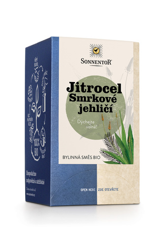 Sonnentor Jitrocel Smrkové jehličí bio 23,4 g, porc. dvoukomorový