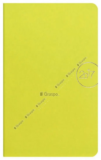 Diář 2017 - Slim limetkový týdenní A5