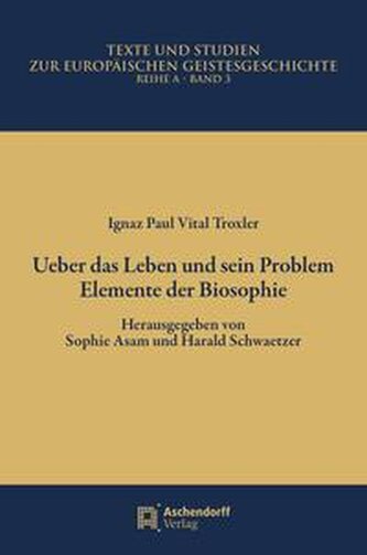 Ueber das Leben und sein Problem